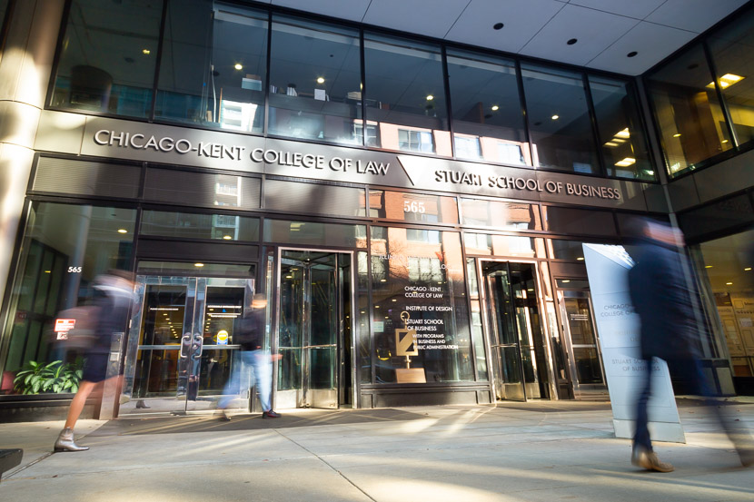 Photo of front of IIT Downtown Campus building