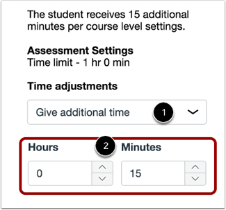 04 Give additional time in the filed provided