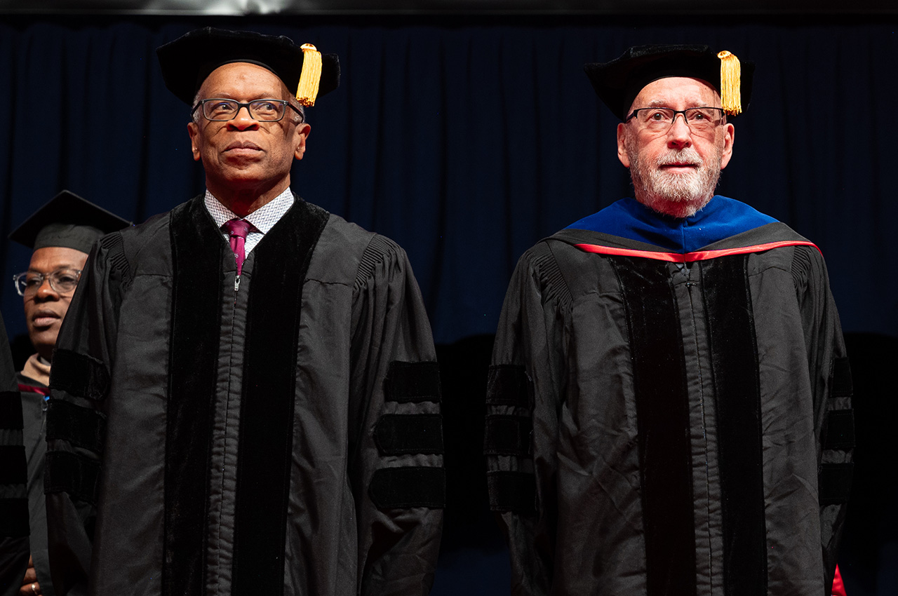 2024 Illinois Tech honorary degree recipients Maurice Cox and David Hovey Sr.