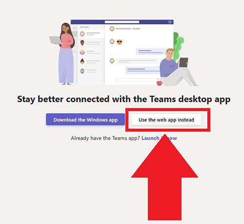 04 Choose either the web app or the windows app