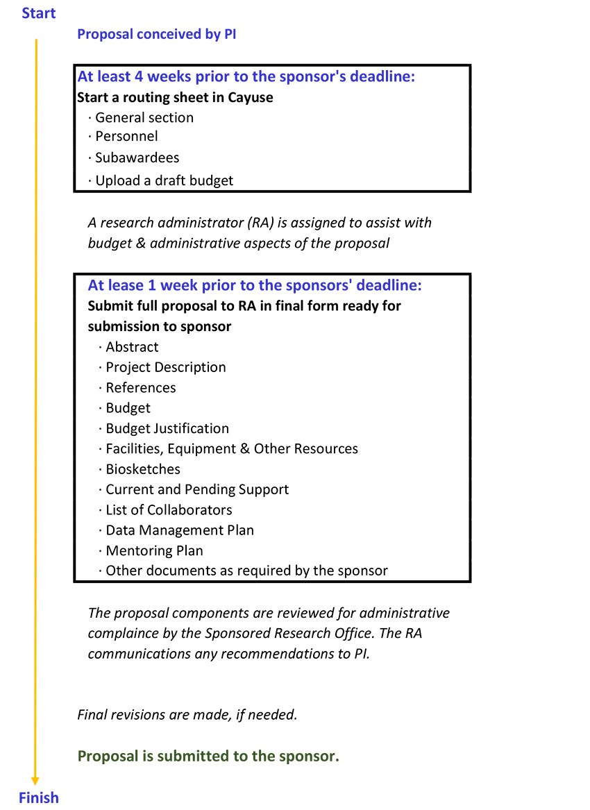 Proposal Submission Timeline