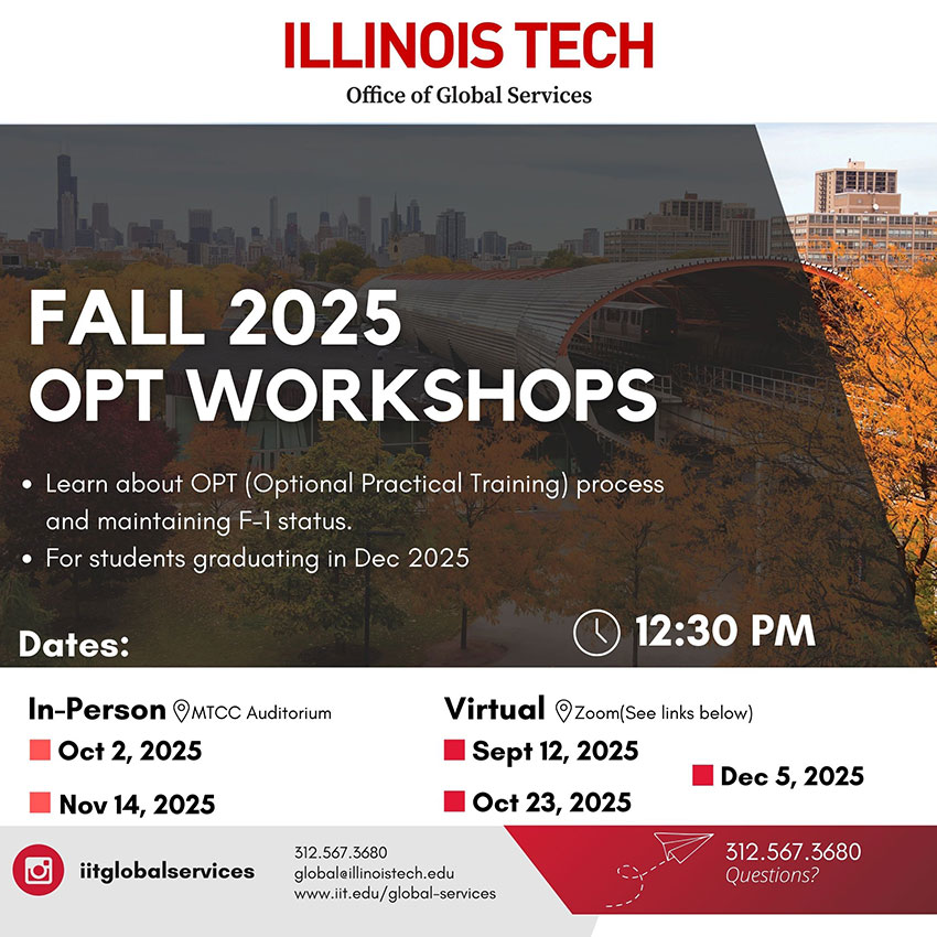 FALL 2025 OPT Workshops
