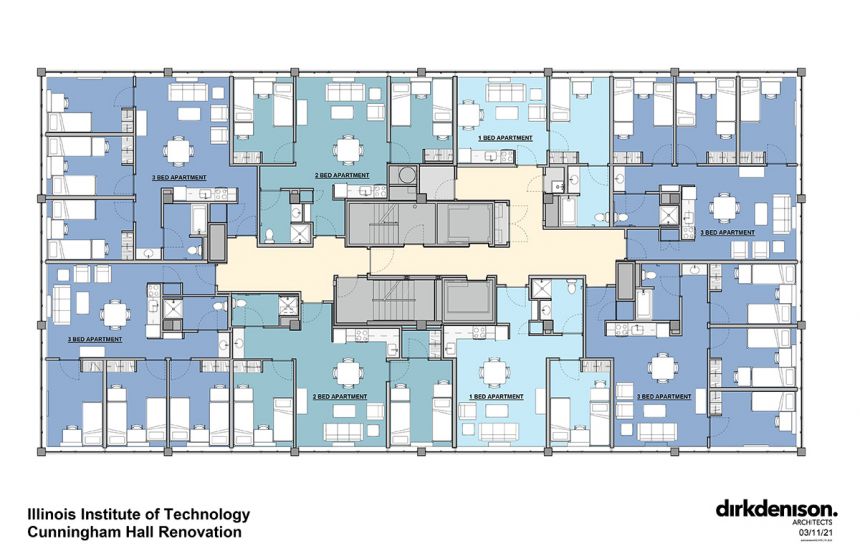 Cunningham Hall Floor Plan 4