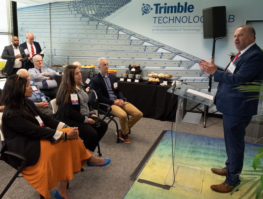 Trimble Technology Lab dedication