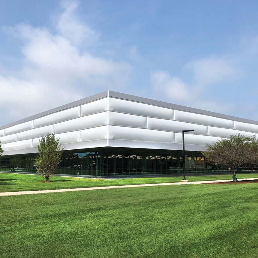 Photo of the outside of the Kaplan Institute