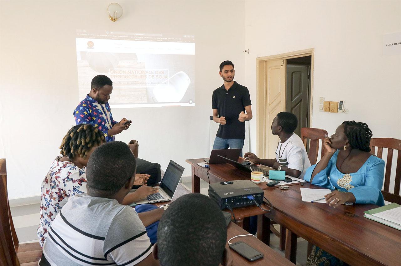 With One Student’s Technical Touch, Hopes for Sprouting Success in Benin