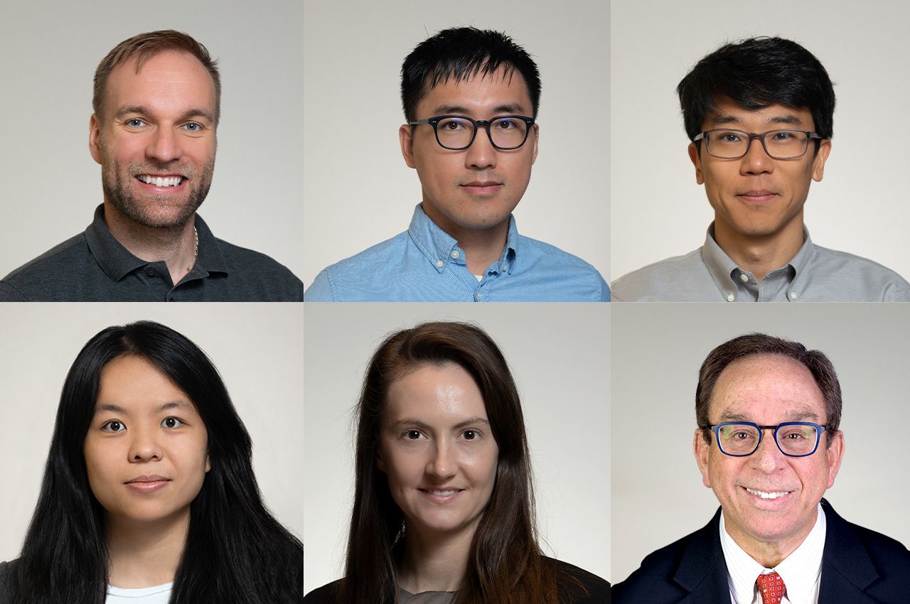 Image of Coc Faculty: (Top left to right) André Bauer, Yutong Wang, and Minxuan Zhou. (Bottom left to right) Huiling Liao, Megan Morrison, and Steven Rubinow.