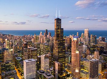 Chicago City Skyline