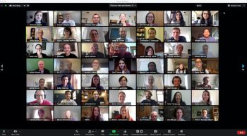 COVID Collective Zoom group photo