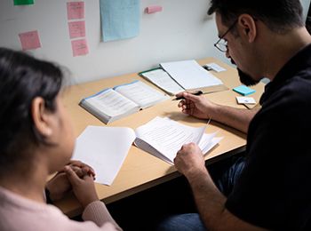 Campus Life Writing Center at Siegel Hall