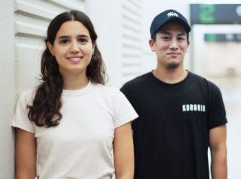 Cristina Tarriba (M.Des. ’20) and Yuta Katsuyama (M.Des./M.B.A. ’21)