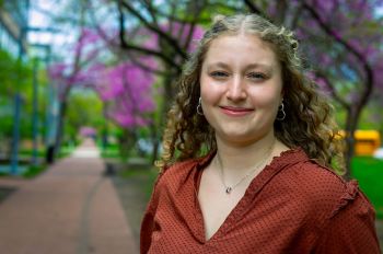 Environmental shot of Natasa Djordjevic (BCHM ’25)