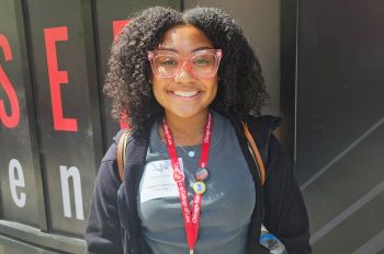 Morgan Lewis '28 on Public Service Day 2025