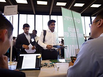 Recruiting event at Illinois Tech