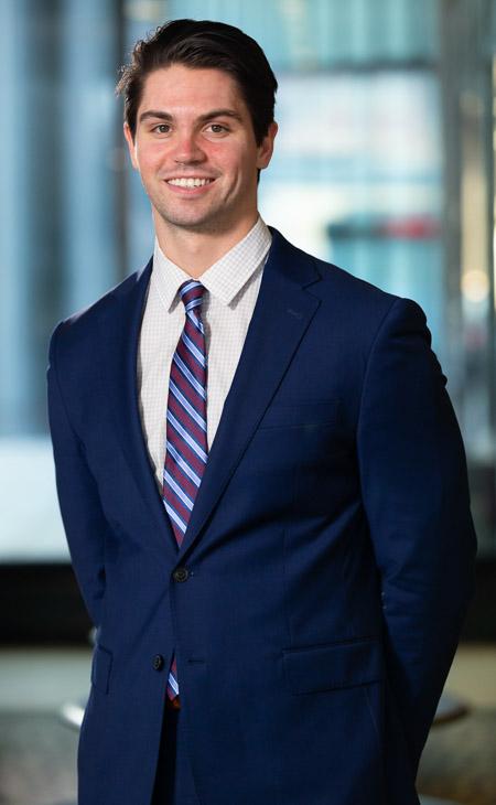 Photo of Chicago Kent School of Law student Evan McLaughlin