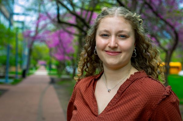 Environmental shot of Natasa Djordjevic (BCHM ’25)