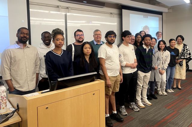 Group of students from SURE 2025