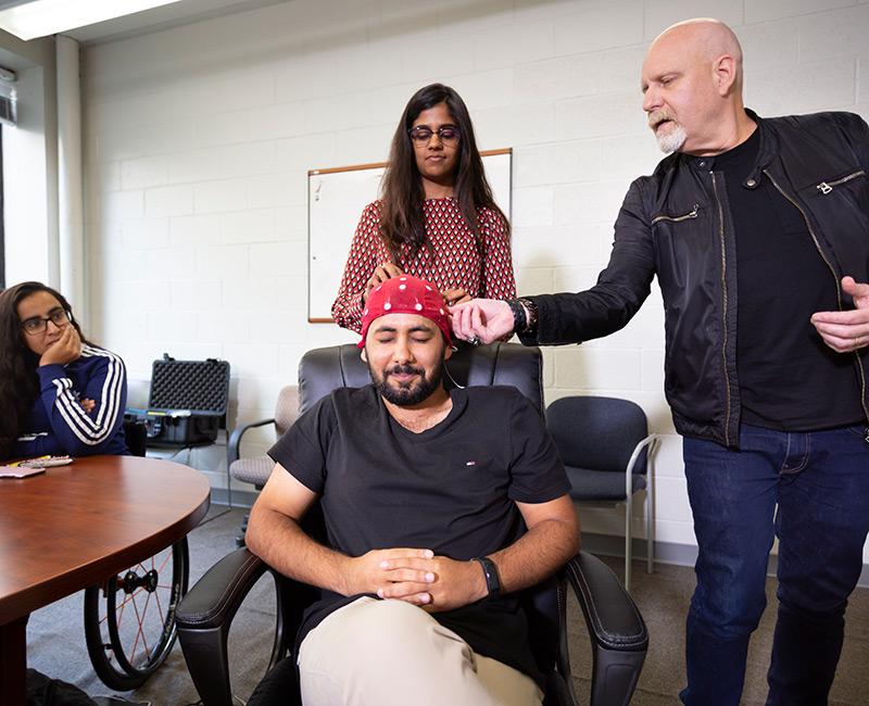 Students in the Department of Psychology