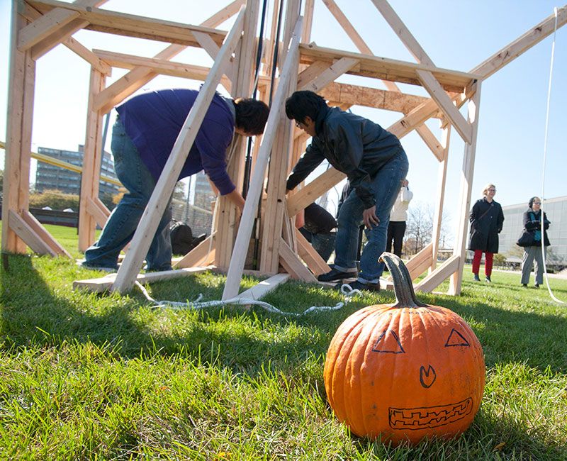 Campus Life Pumpkin Launch