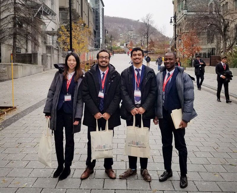 2019 McGill International Portfolio Challenge team