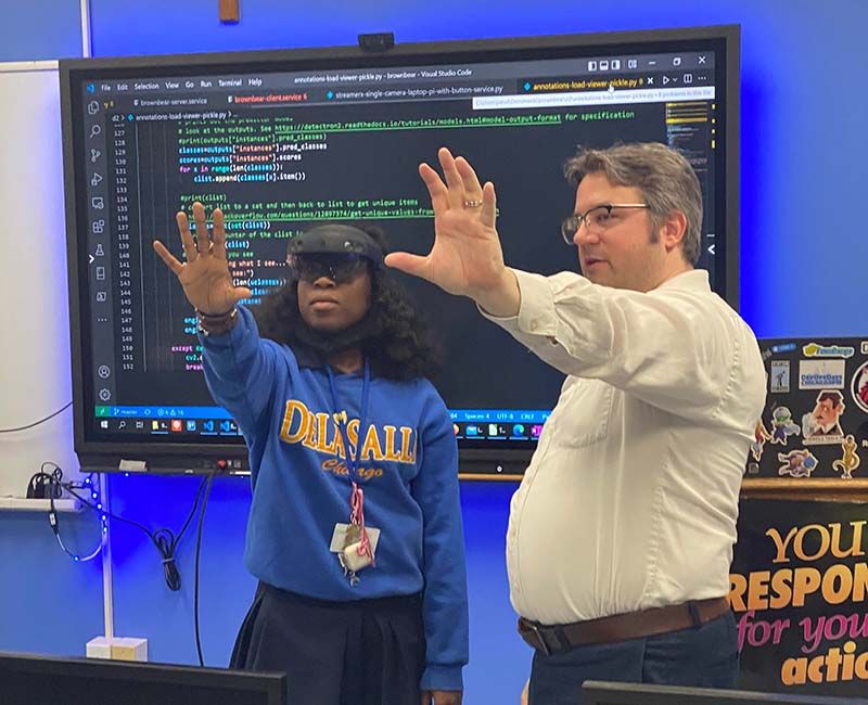 Jeremy Hajek at De La Salle