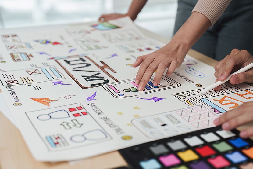 Example of UI-UX Designers at Work